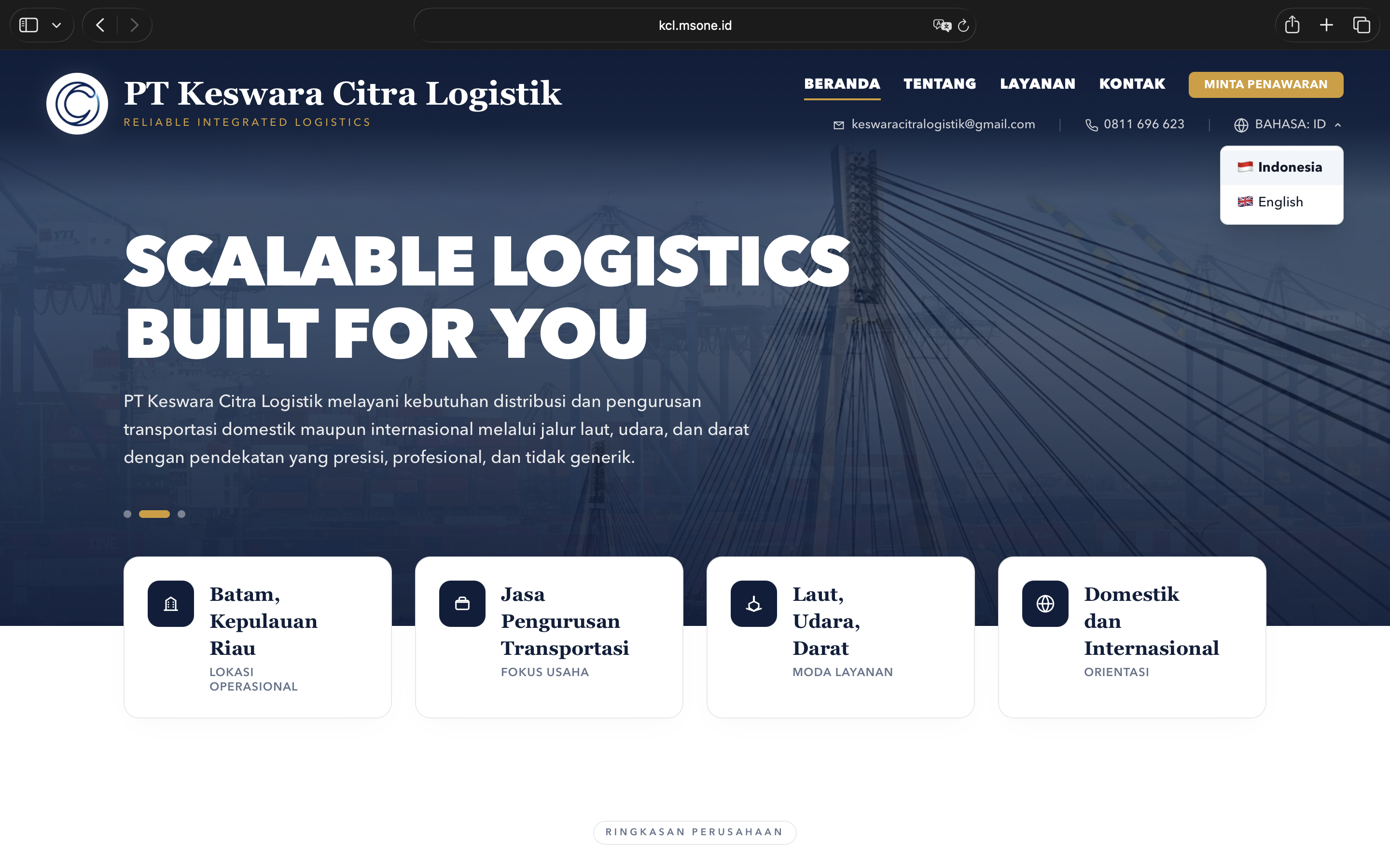 PT Keswara Citra Logistic